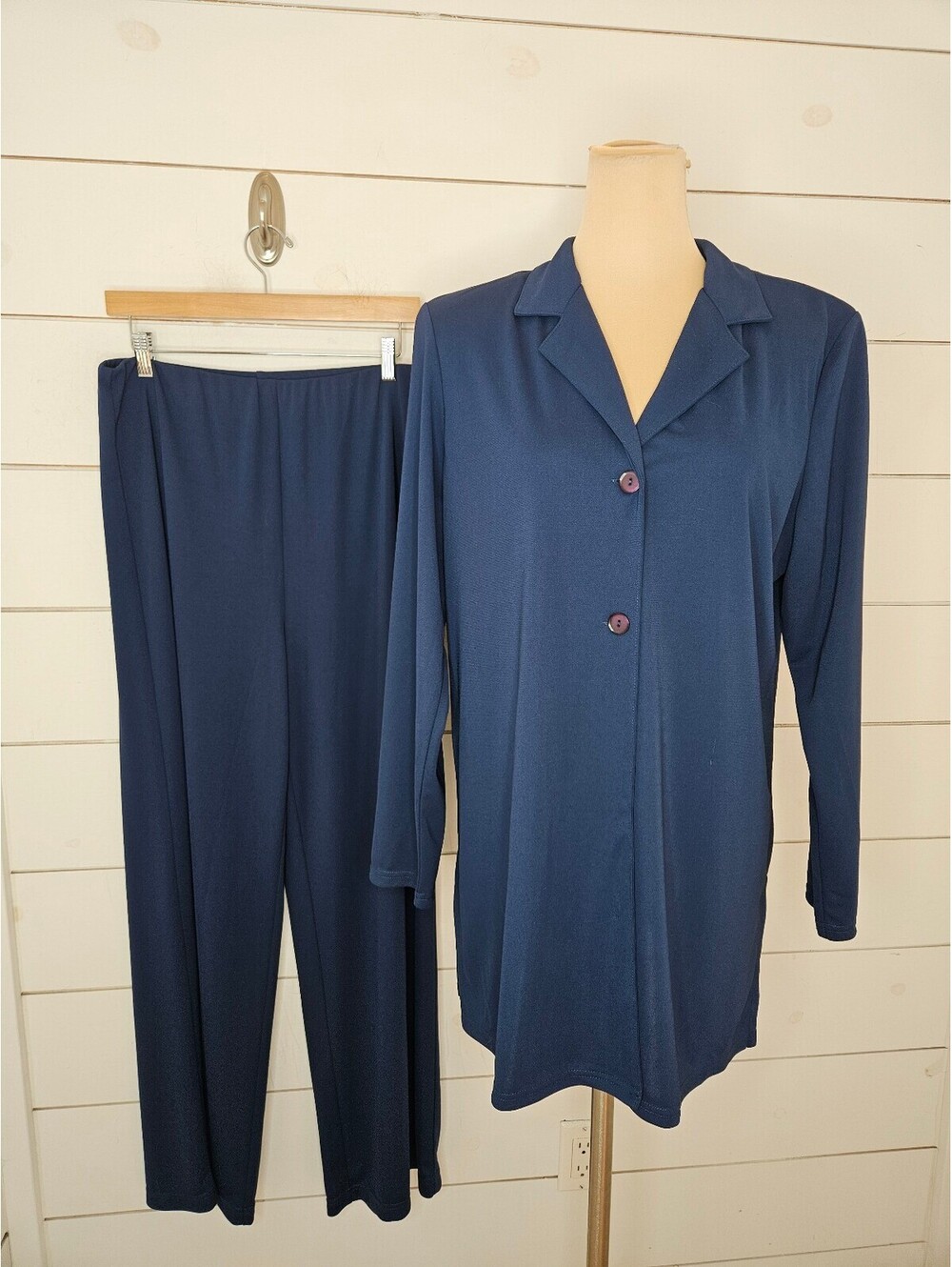 NWT Reflections Images of You large blue set of top and pants